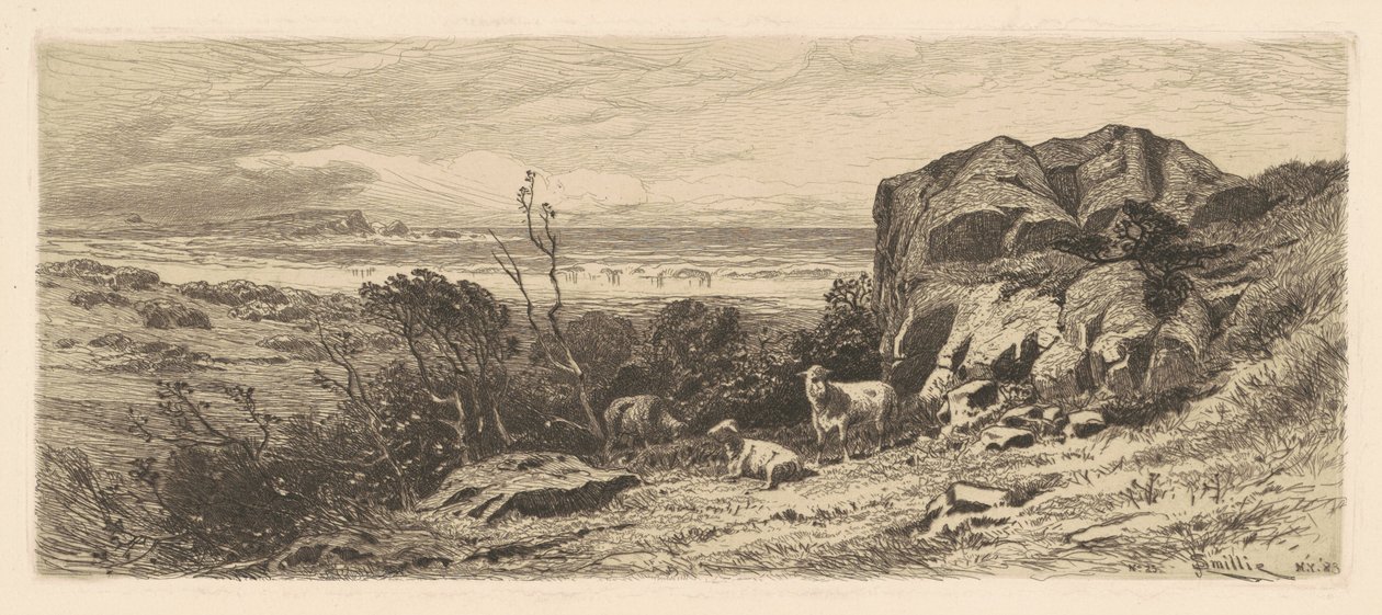 Lite på Marblehead Neck av James David Smillie