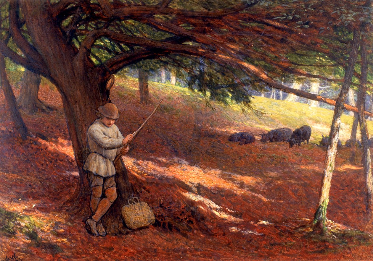 Svinhjorden av James Dawson Watson