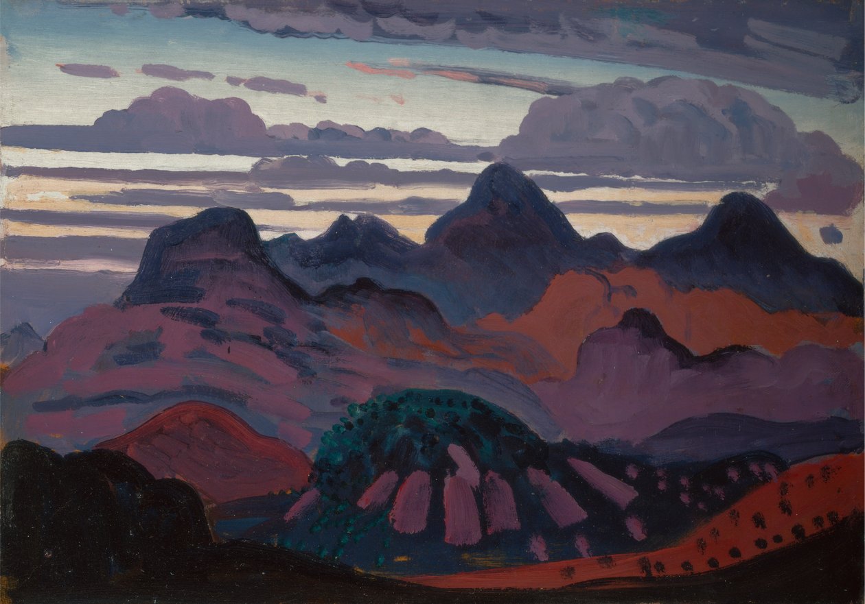 The Moelwyns från Llan Ffestiniog av James Dickson Innes