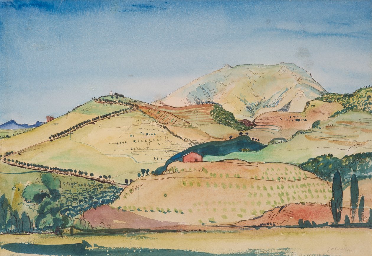 Tour Madeloc, 1910 av James Dickson Innes