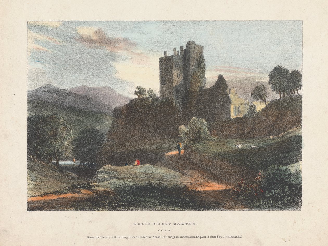 Dally Hooly Castle av James Duffield Harding