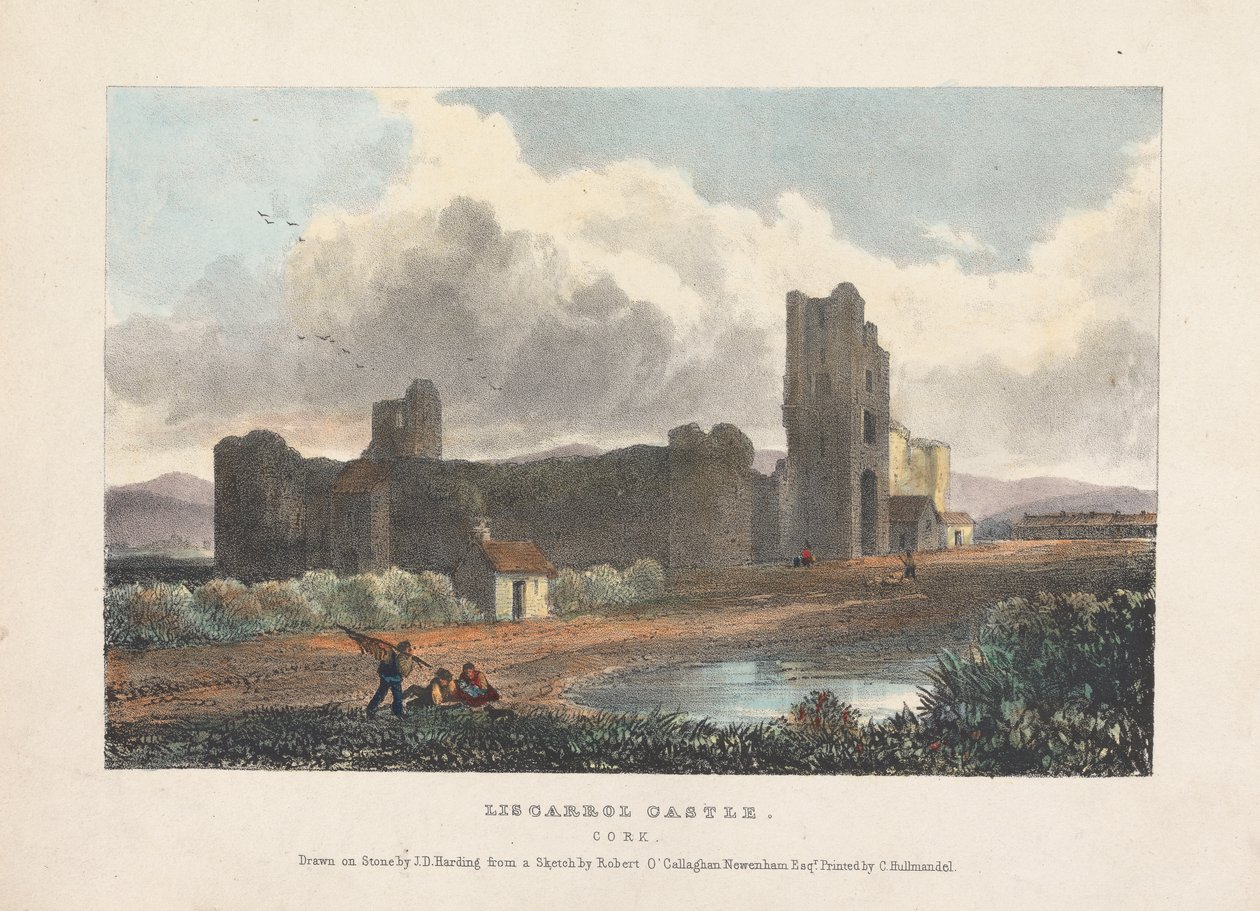 Liscarroll slott av James Duffield Harding