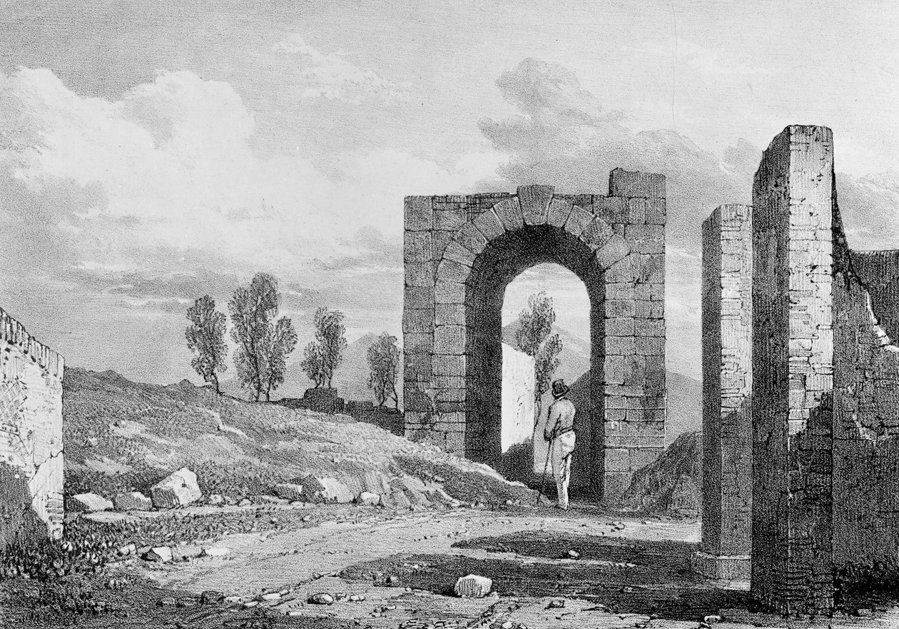 Nolaporten, 1828 av James Duffield Harding