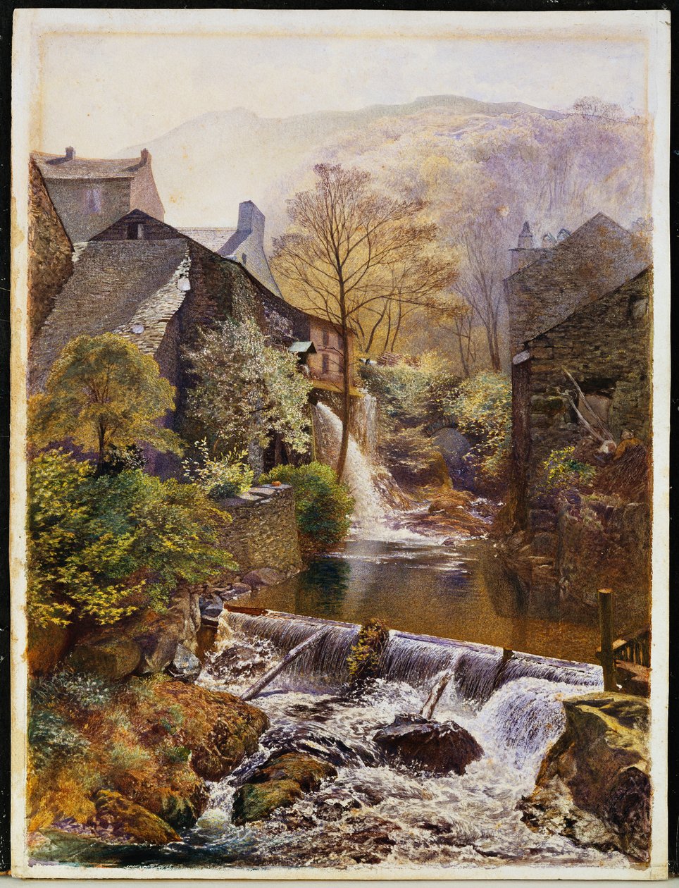 Gamla vattenkvarnen av James Duffield Harding