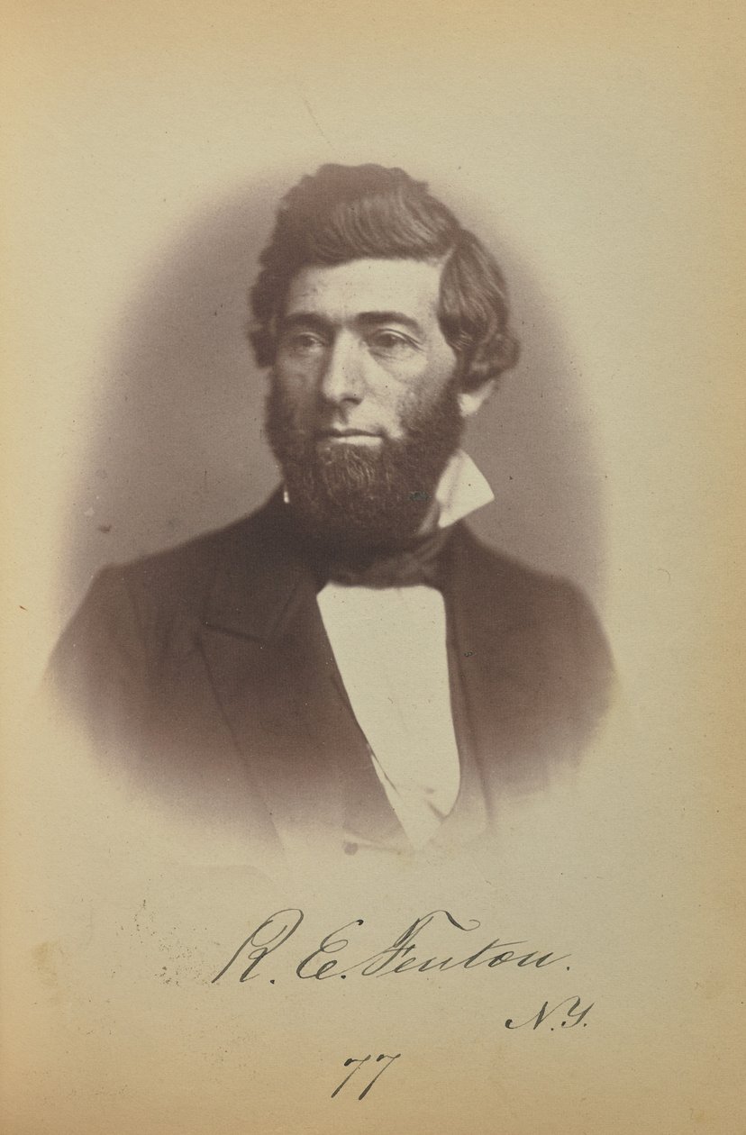 Reuben E. Fenton av James Earle McClees