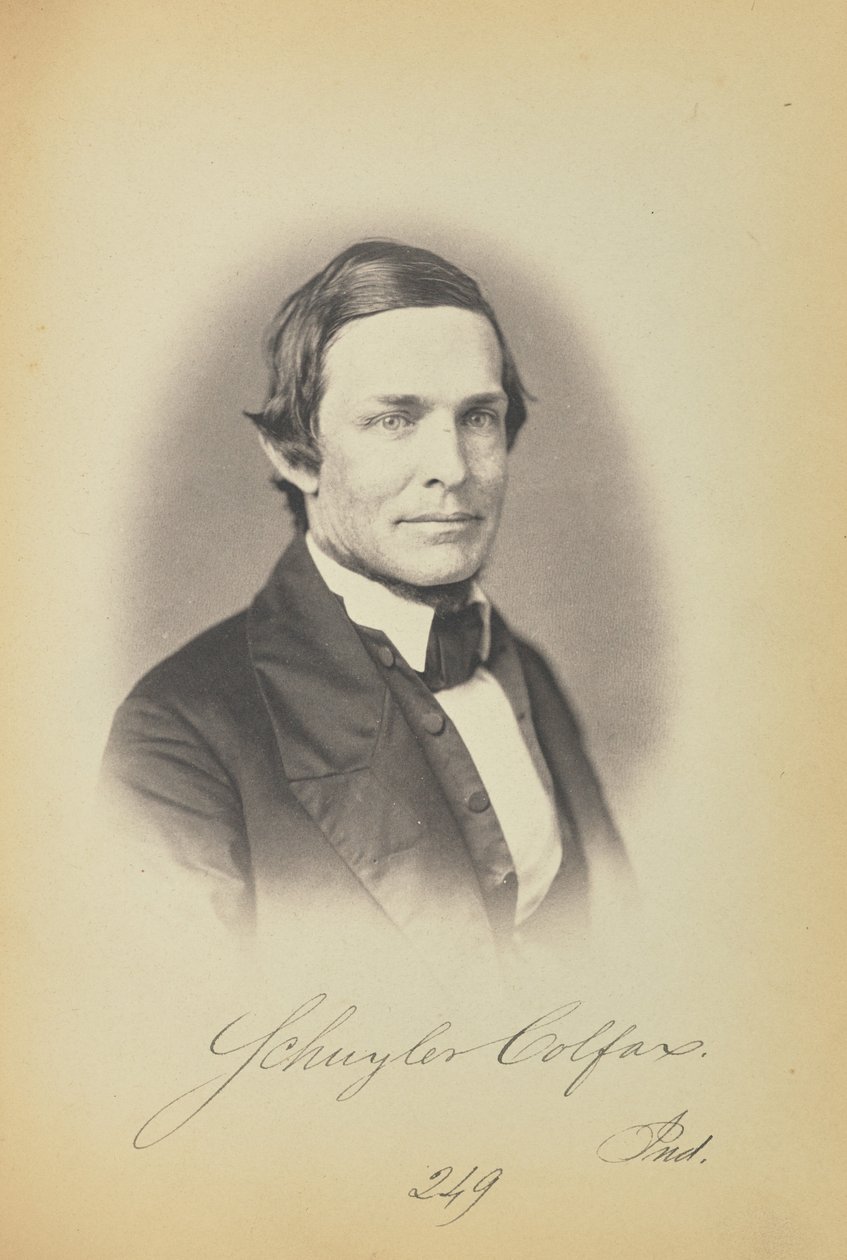 Schuyler Colfax av James Earle McClees