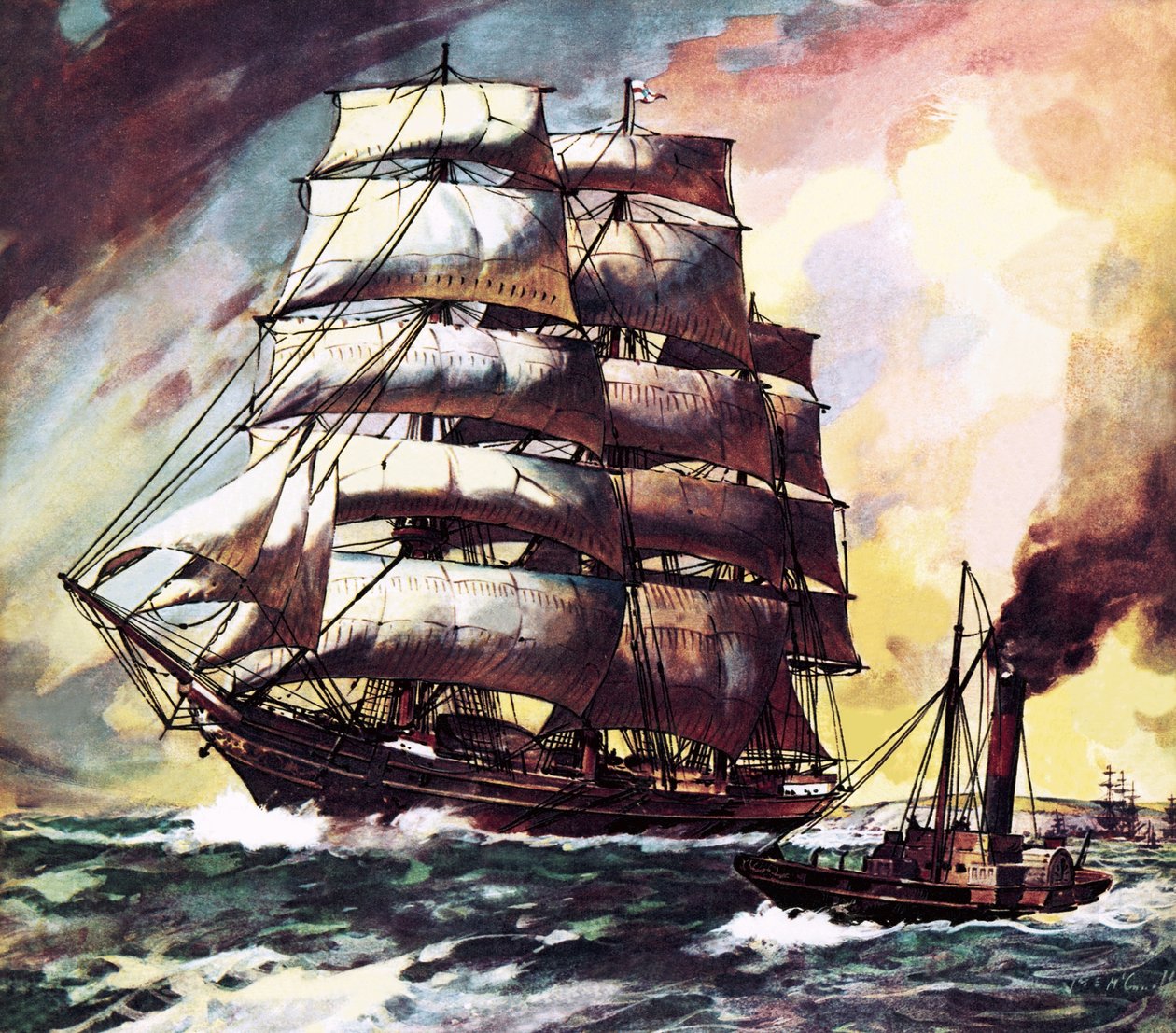 The Cutty Sark av James Edwin McConnell