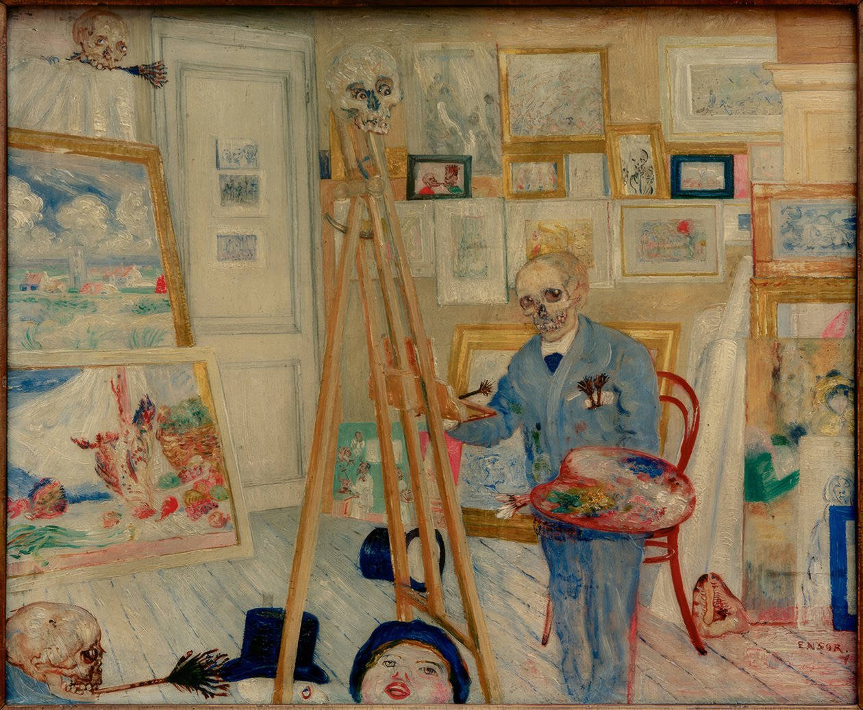 Skelettmålaren av James Sidney Ensor
