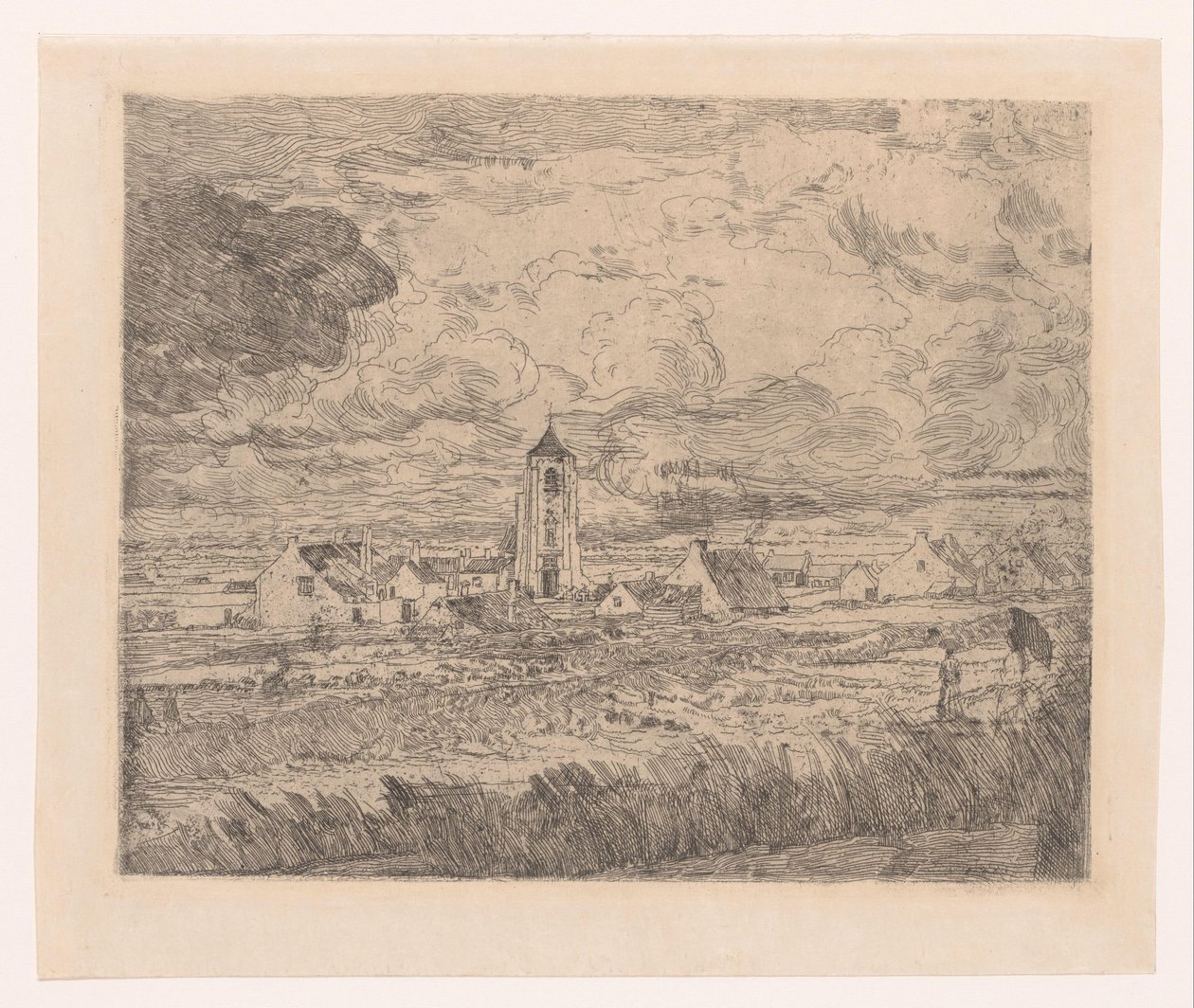 Utsikt över Mariakerke Grande vue de Mariakerke av James Ensor