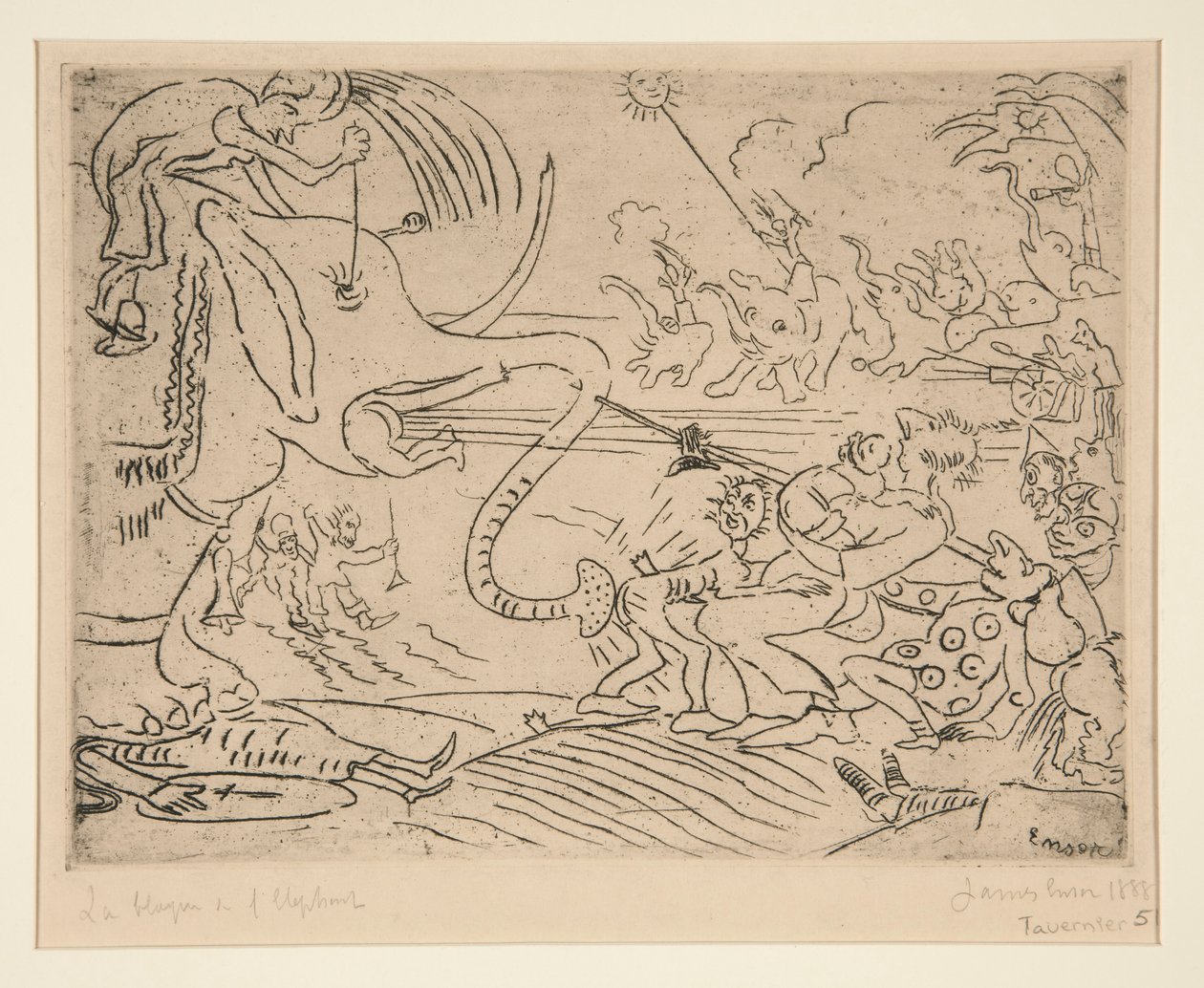 Skämtet om av James Ensor