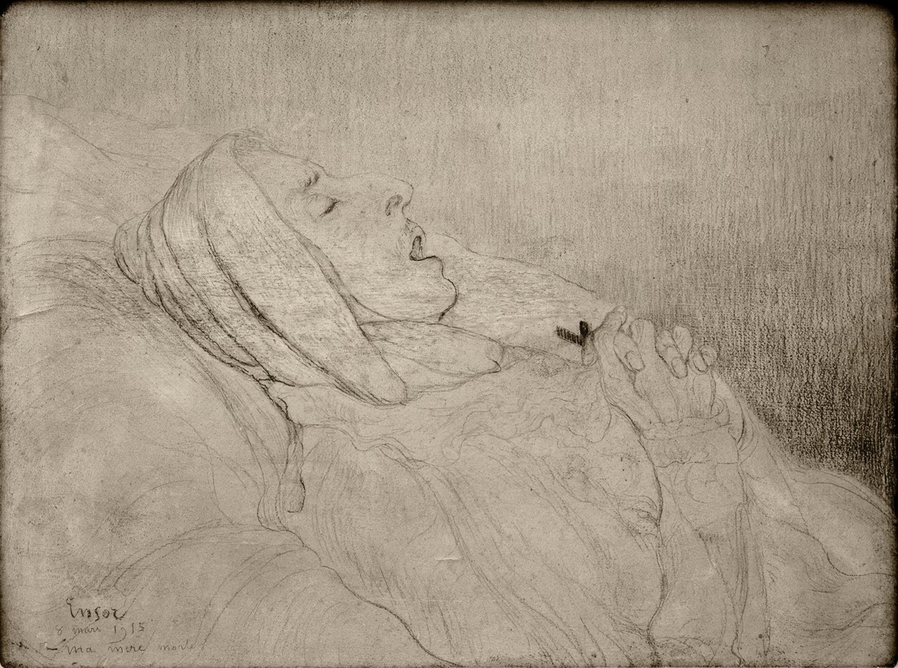 Min döda mamma av James Sidney Ensor