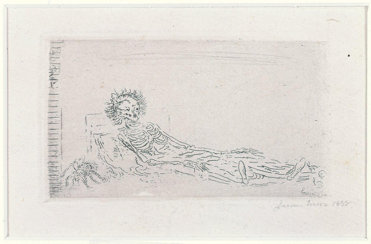 Mitt porträtt 1960 av James Ensor