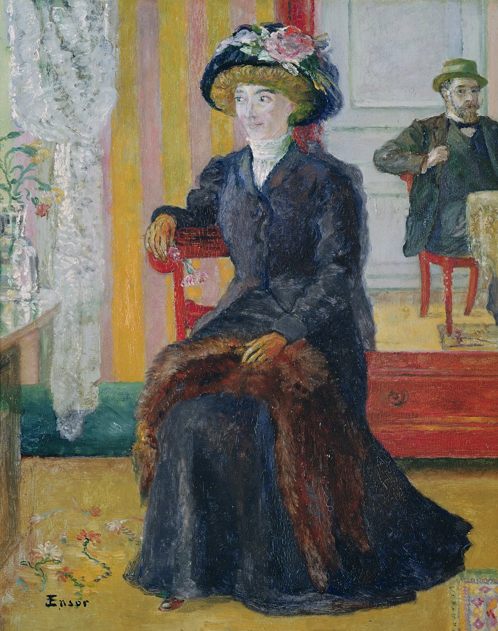 Våra två porträtt av James Ensor
