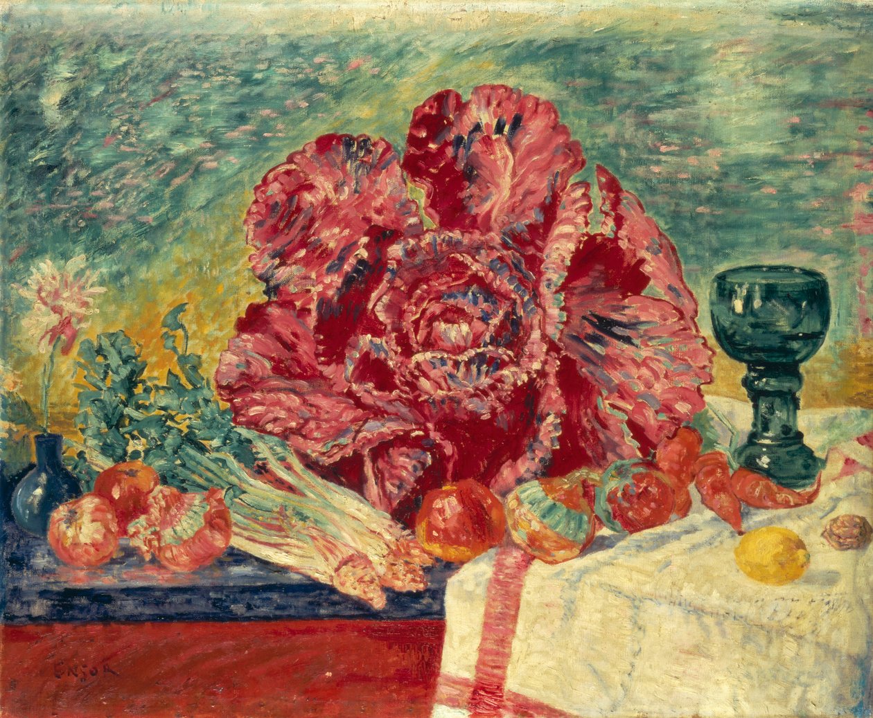 Rödkålen av James Ensor