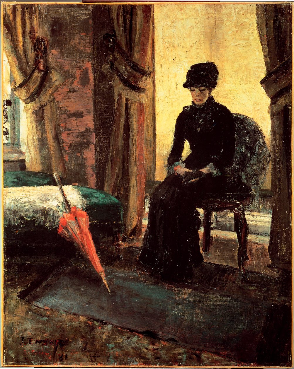 Den dystra damen av James Ensor