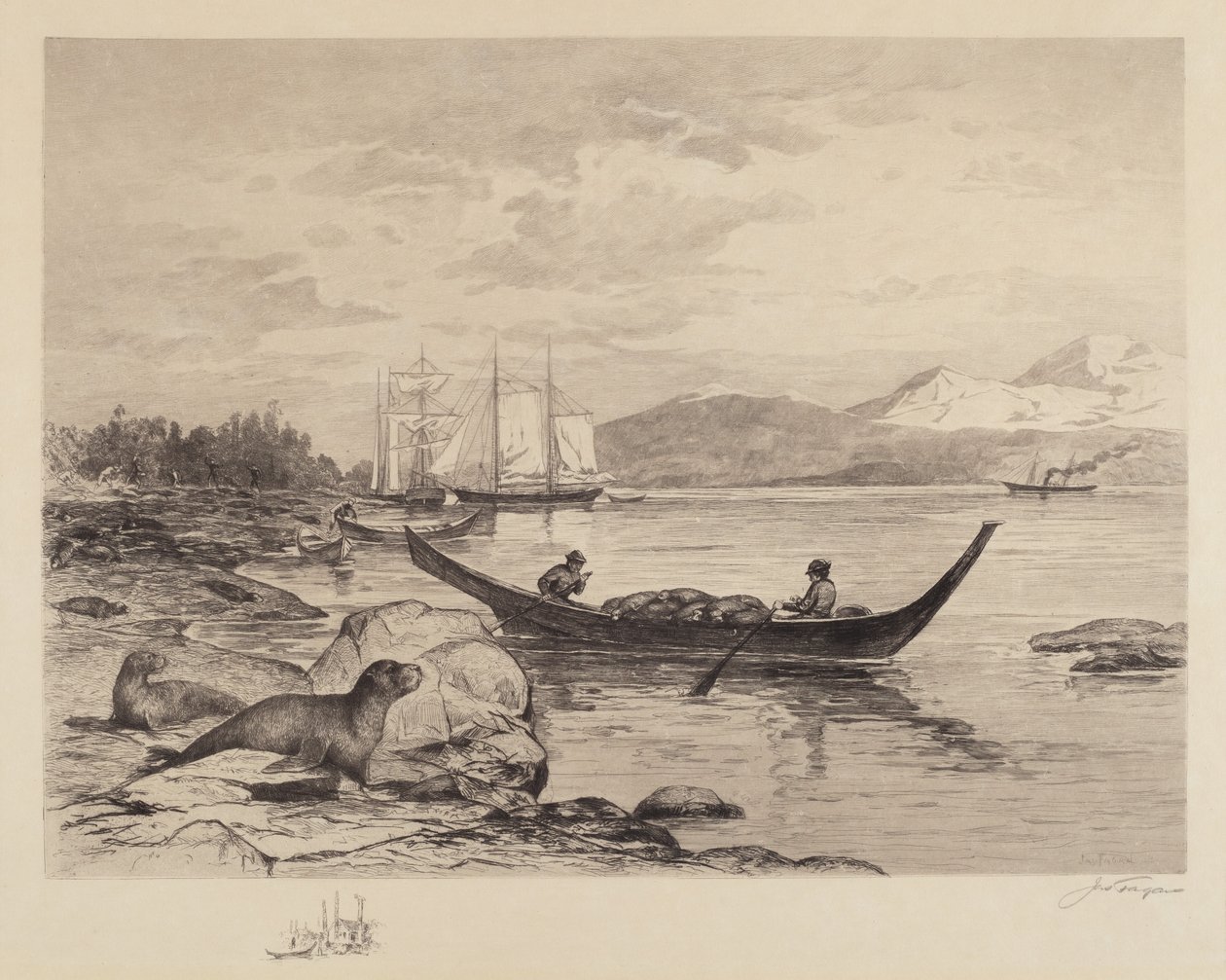 Alaska sälfiske av James Fagan
