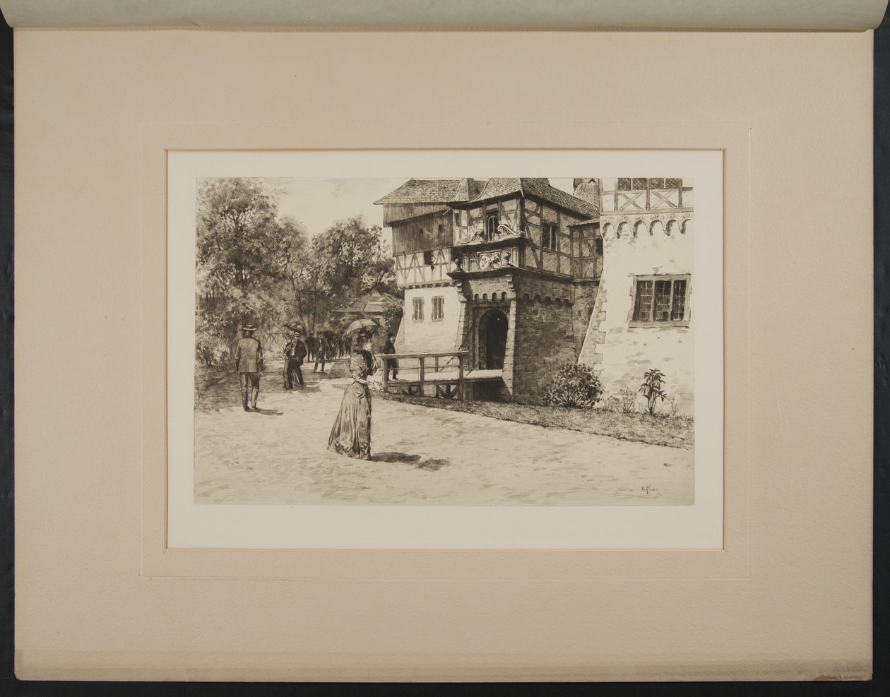 The Doorway German Castle, Midway Plaisance av James Fagan