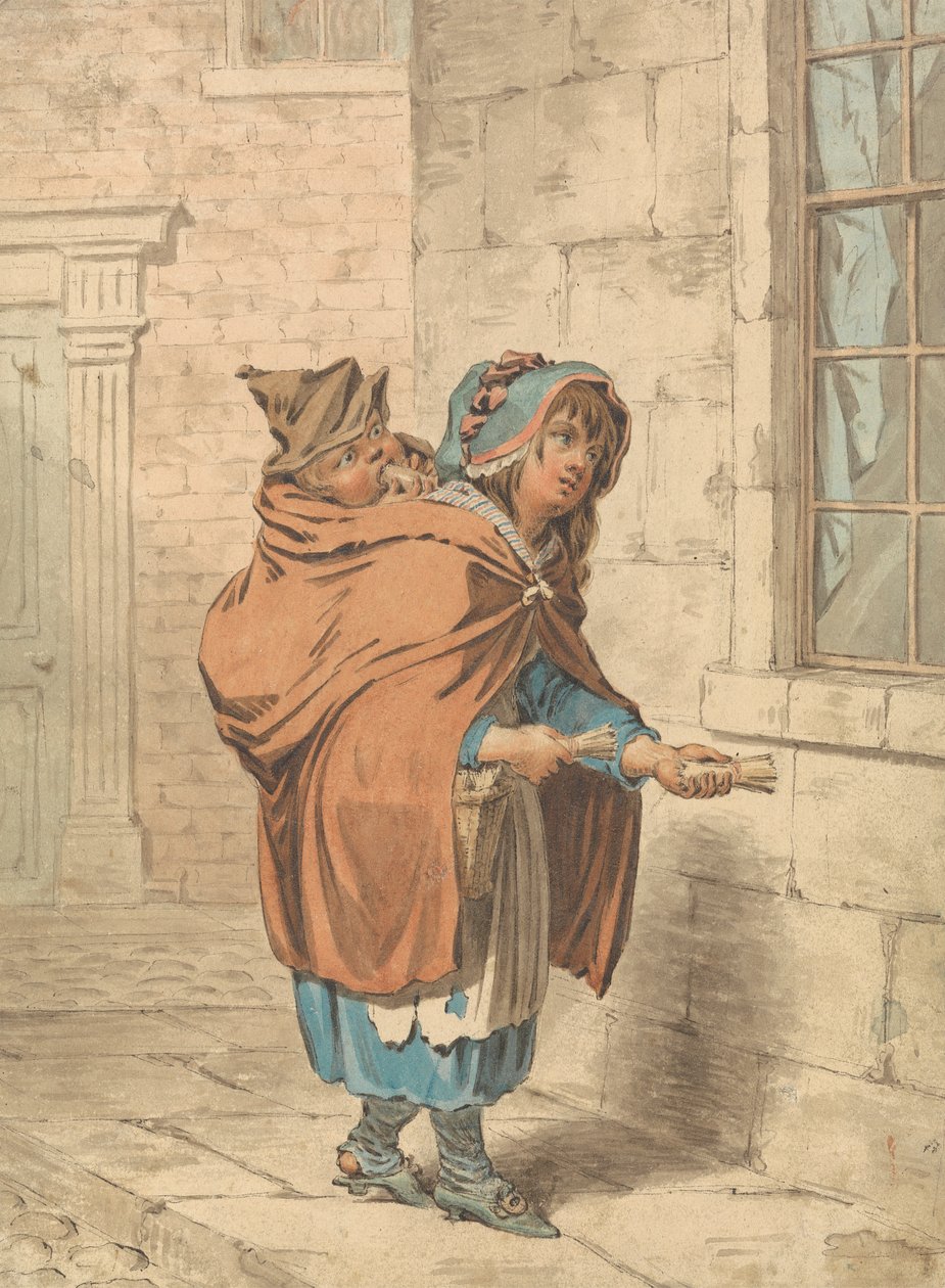 En London Street Crier av James Gillray