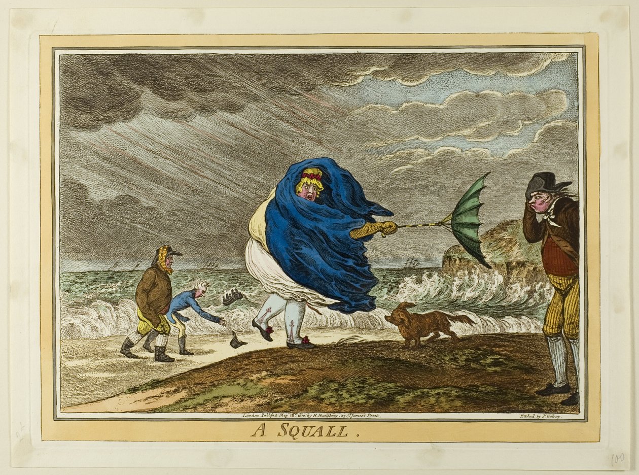 En skur av James Gillray
