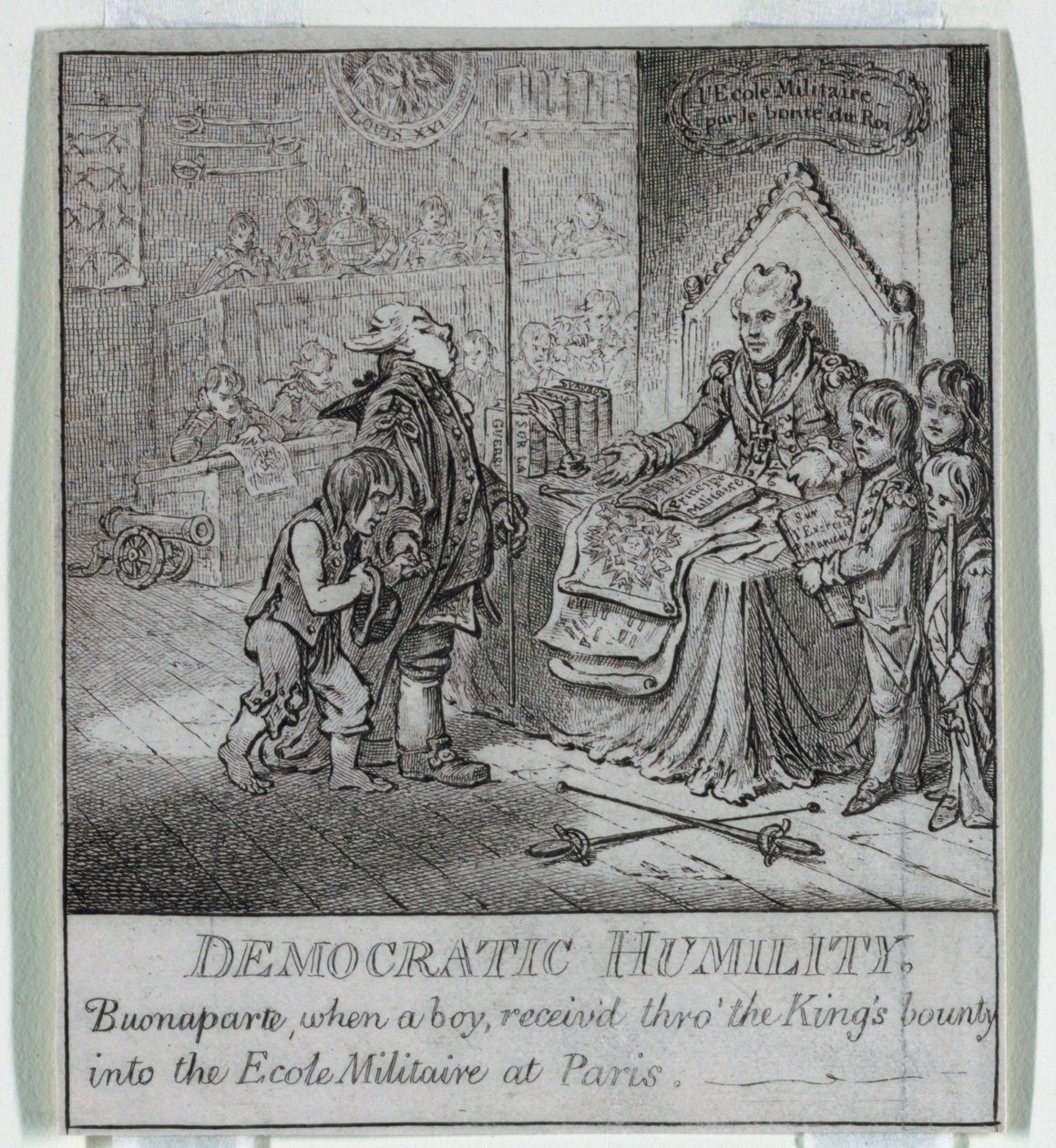 "Demokrati, eller en skiss o av James Gillray