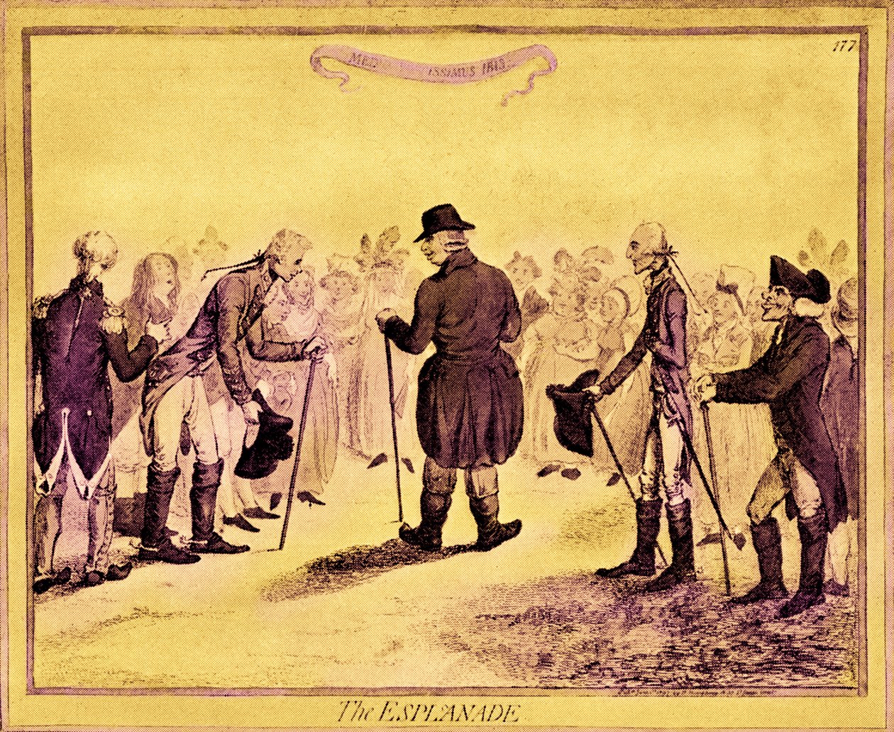 George III - karikatyr av James Gillray