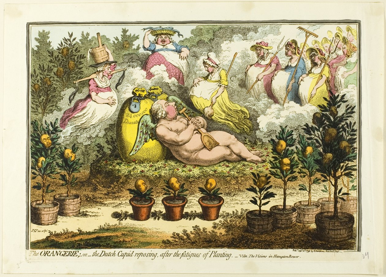 Orangeriet av James Gillray
