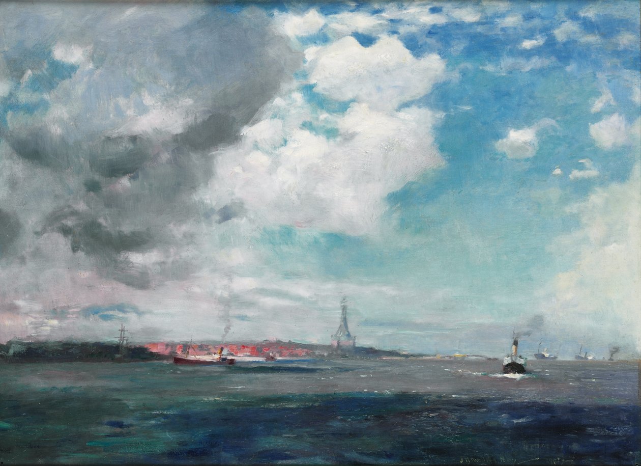 Nya Brighton från Mersey, 1907 av James Hamilton Hay