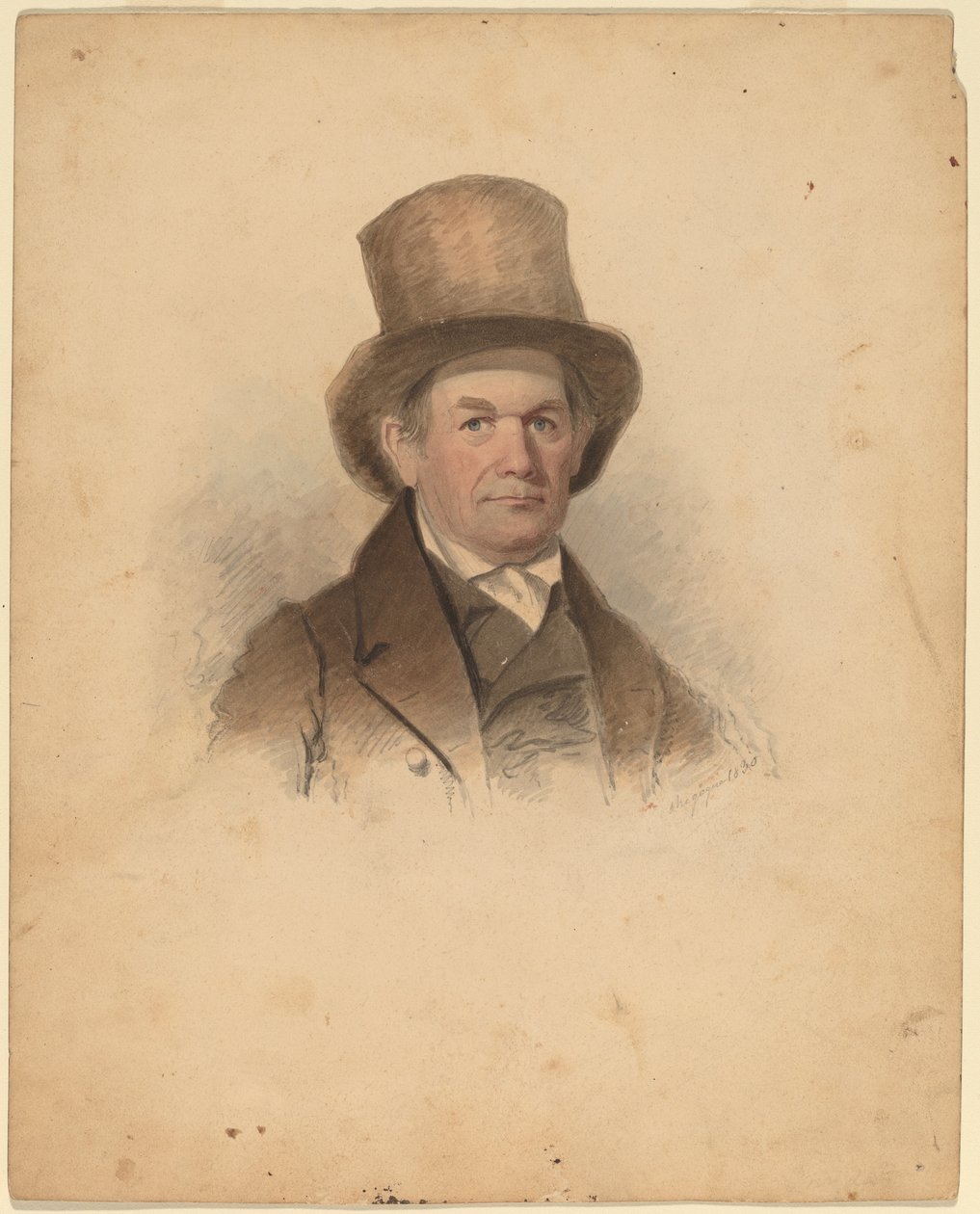Porträtt av en gentleman av James Hamilton Shegogue