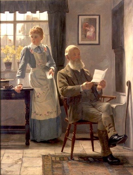 Brevet av James Hayllar