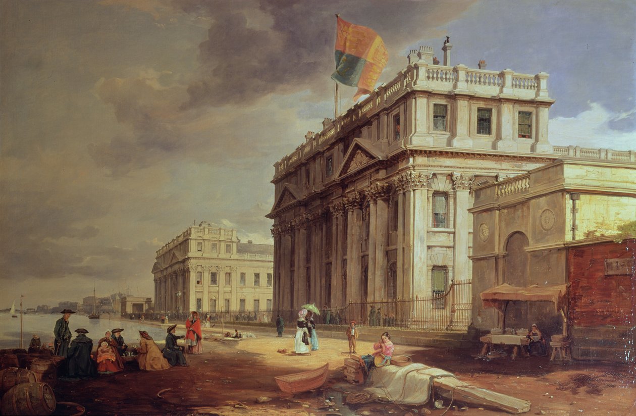 Greenwich Hospital, 1842 av James Holland