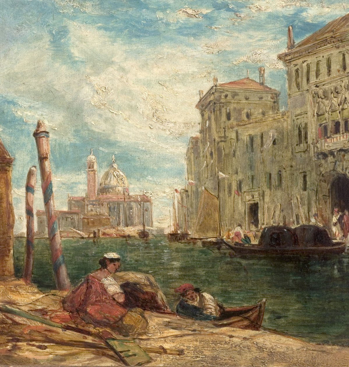 Utsikt i Venedig, Italien av James Holland
