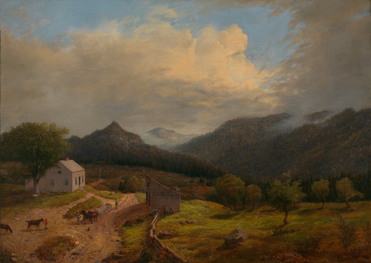 Taverna i New Boston, Vermont av James Hope