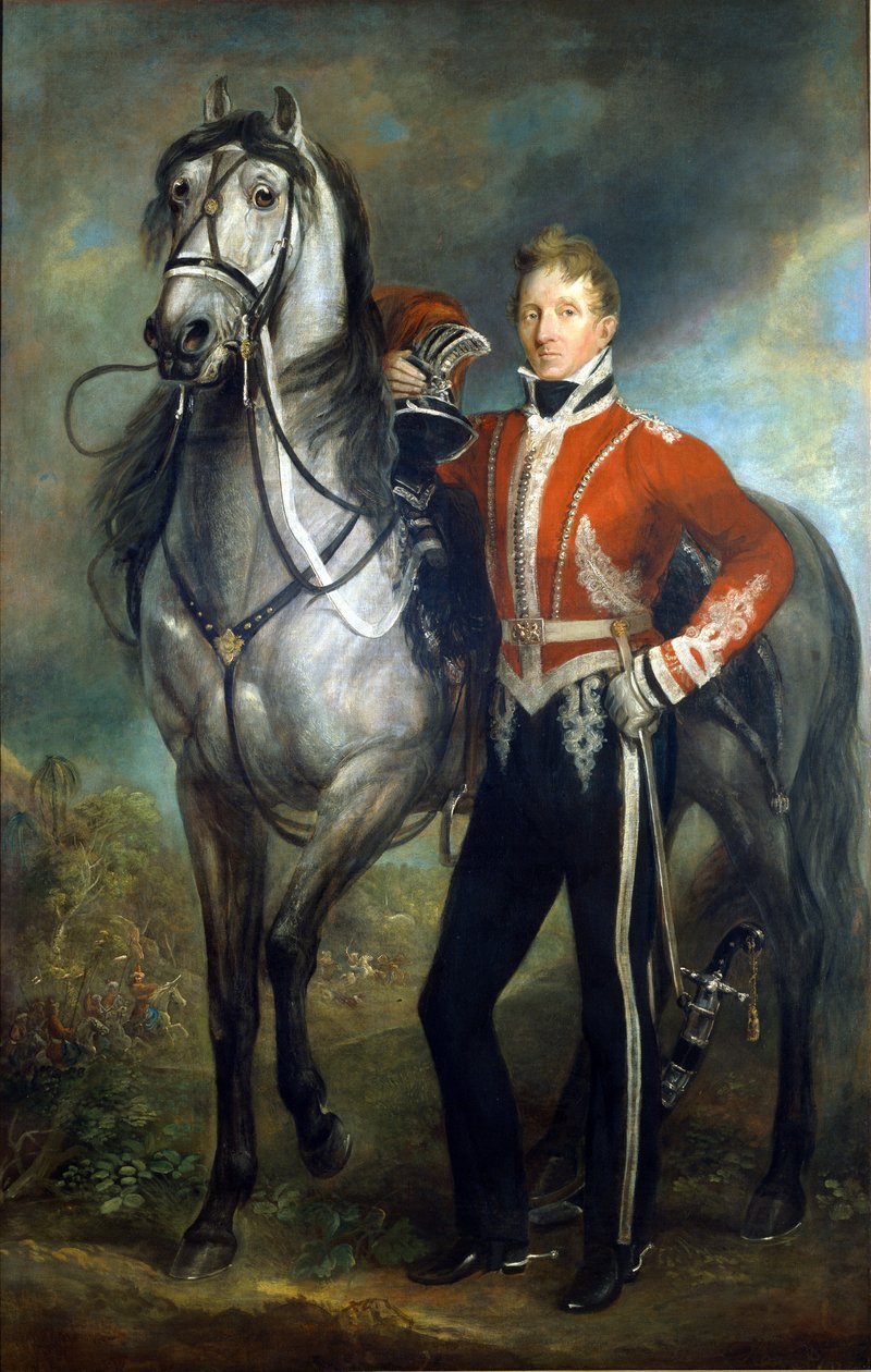 Major George Cunningham (1783-1838) c.1820 av James Howe