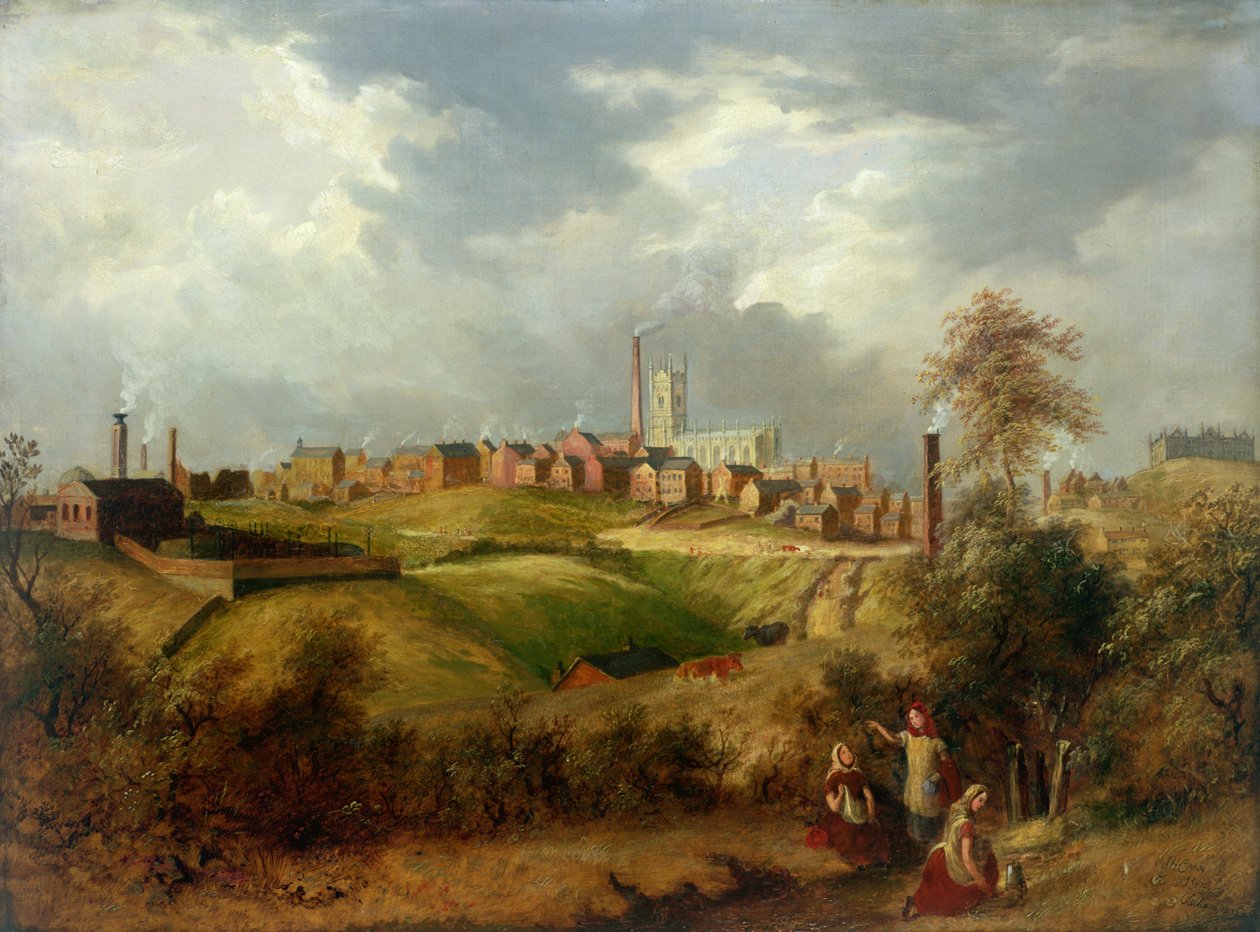 Oldham från Glodwick av James Howe Carse