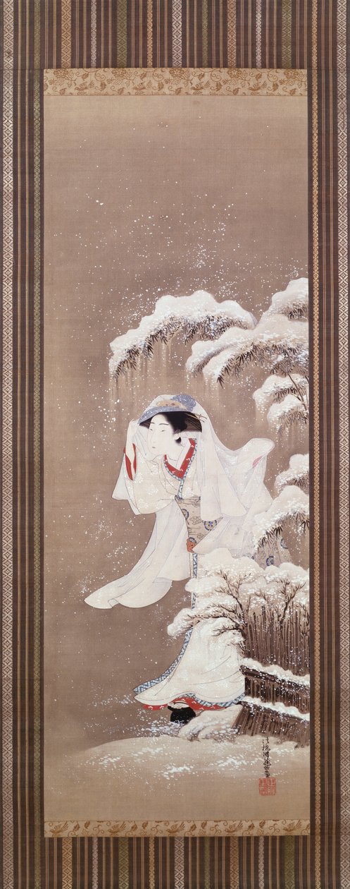 En skönhet i snö av James Jacques Joseph Tissot