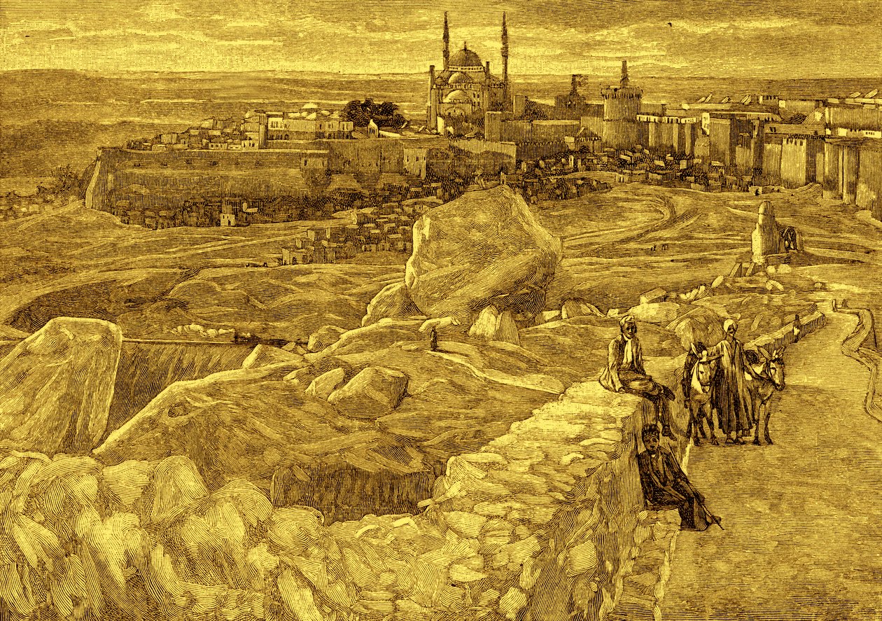 Kairos citadell. - Bibeln av James Jacques Joseph Tissot