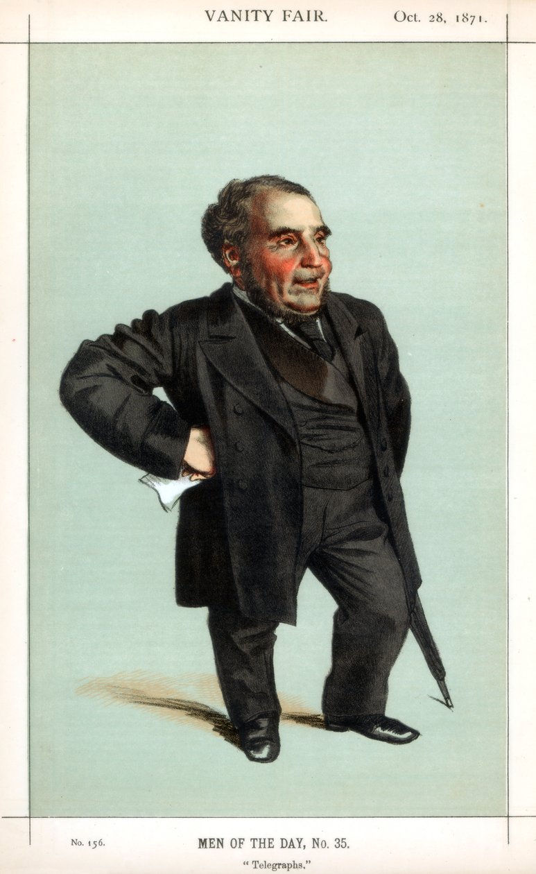 Telegrafer, 1871. av James Jacques Joseph Tissot