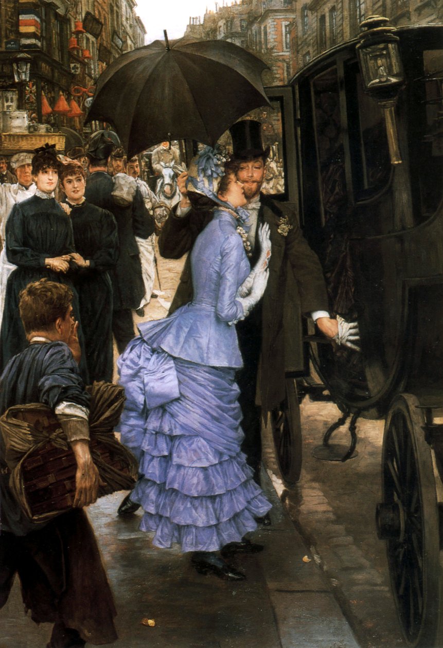 Brudtärnan, 1883-1885. av James Jacques Joseph Tissot