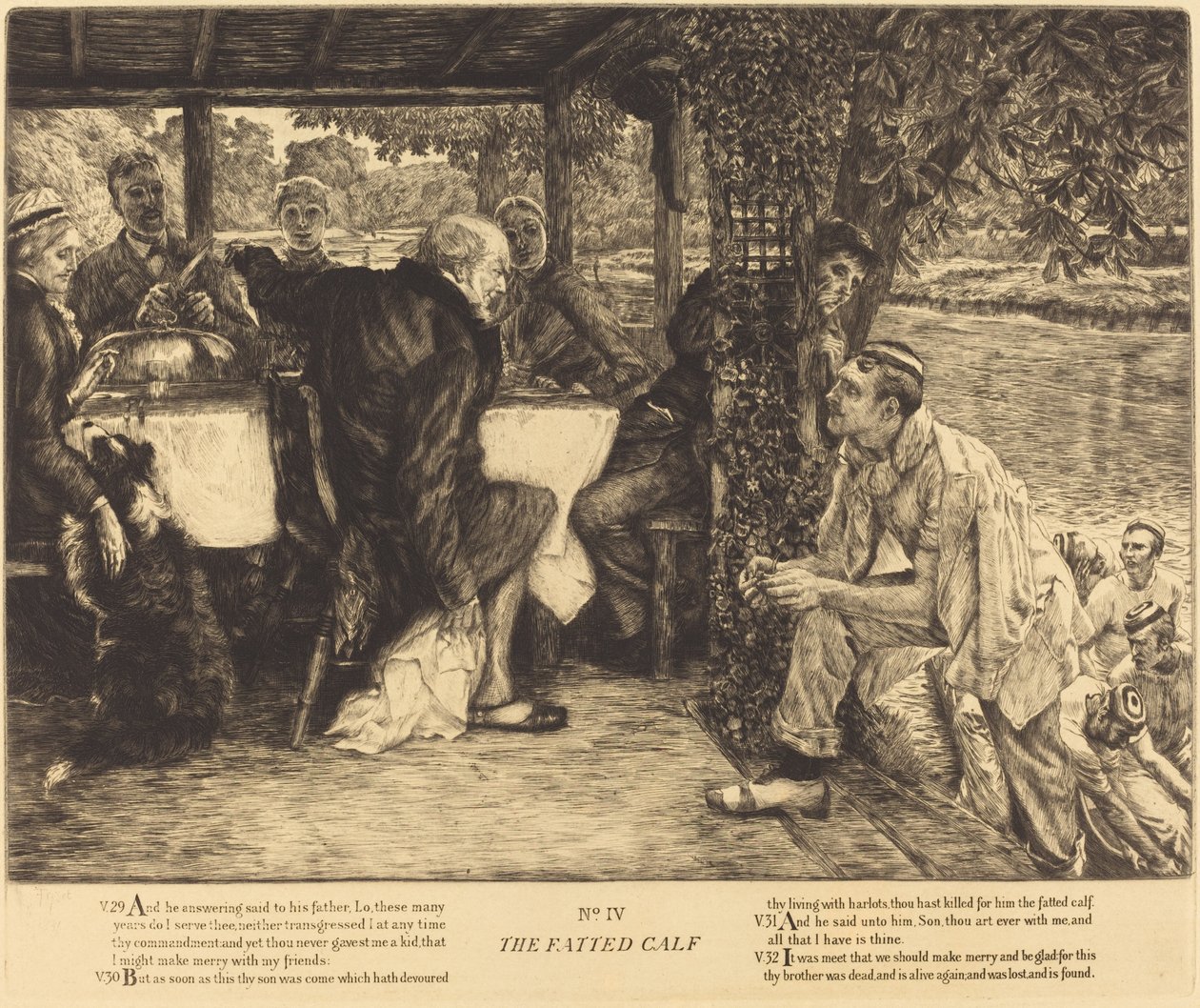 Den feta kalven av James Jacques Joseph Tissot