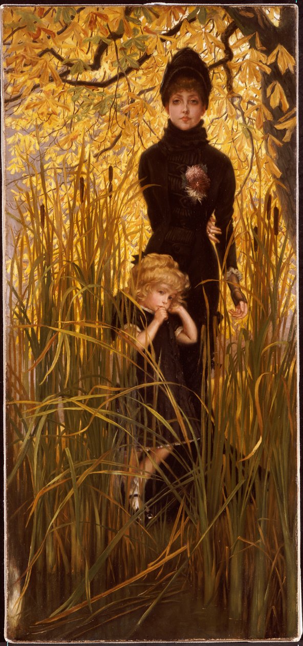 Den föräldralösa, 1879 av James Jacques Joseph Tissot