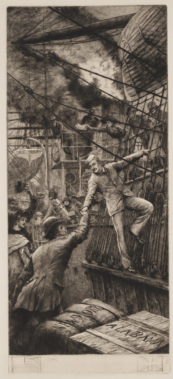 Två vänner av James Jacques Joseph Tissot