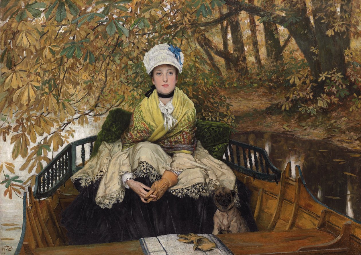 Väntar av James Jacques Joseph Tissot