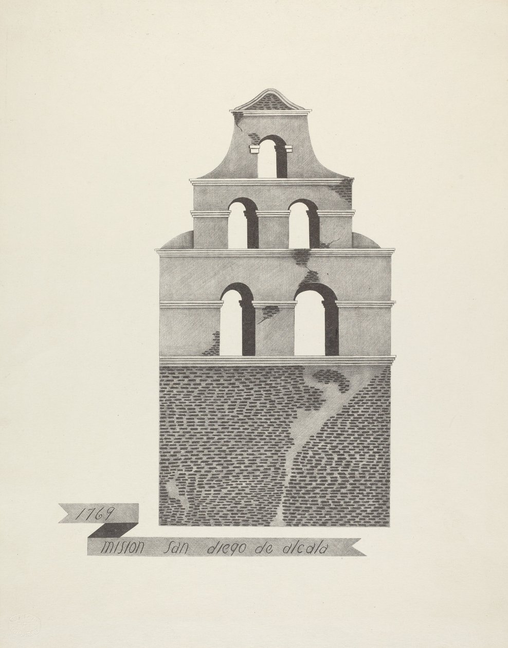 Mission San Diego de Alcala av James Jones
