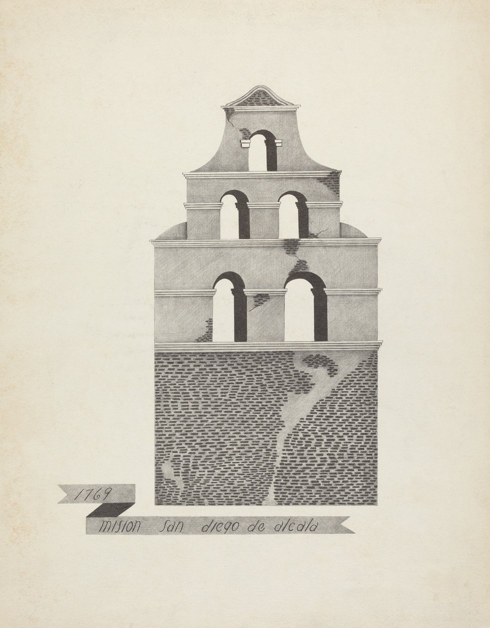 Mission San Diego de Alcala av James Jones