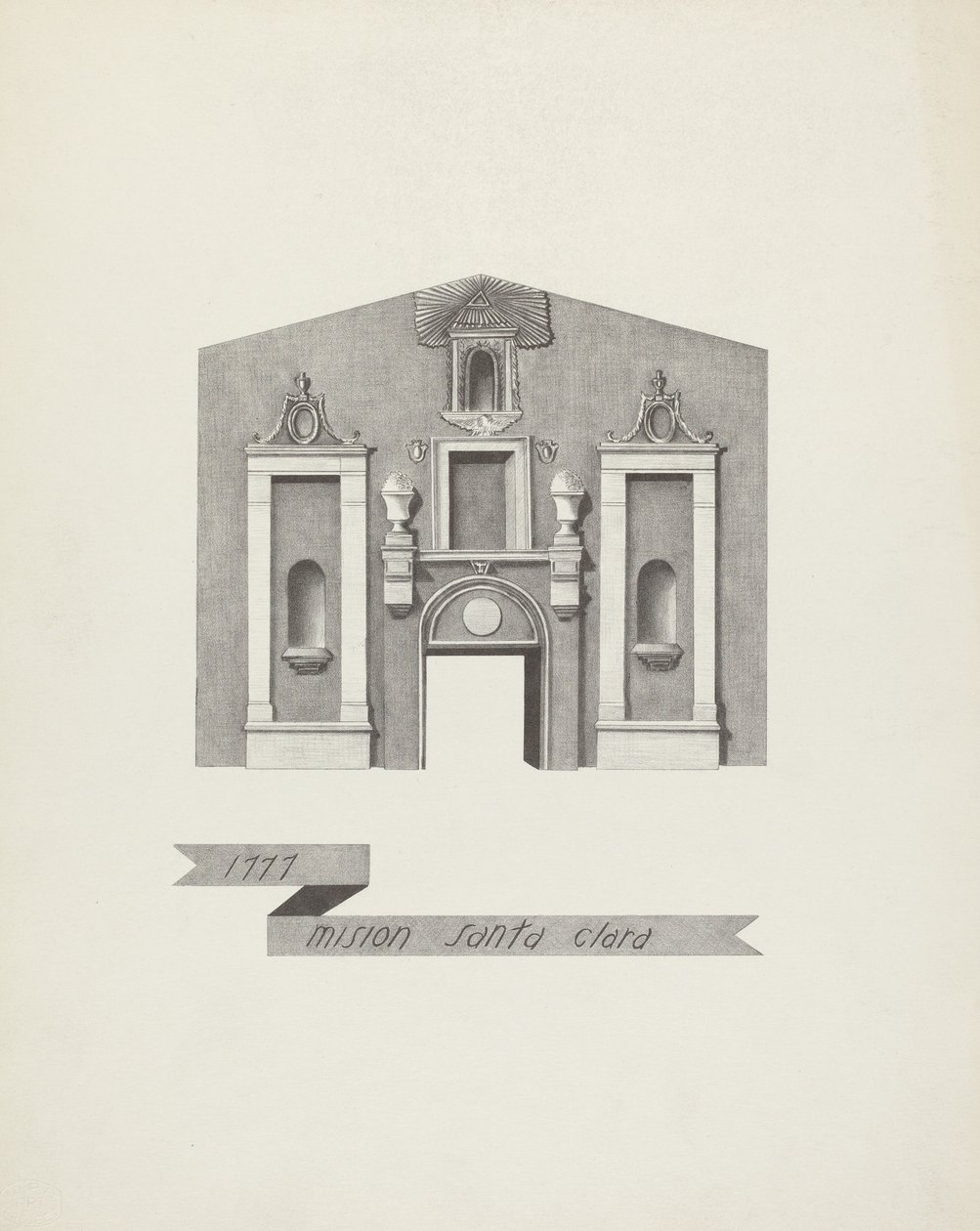 Santa Clara Mission av James Jones