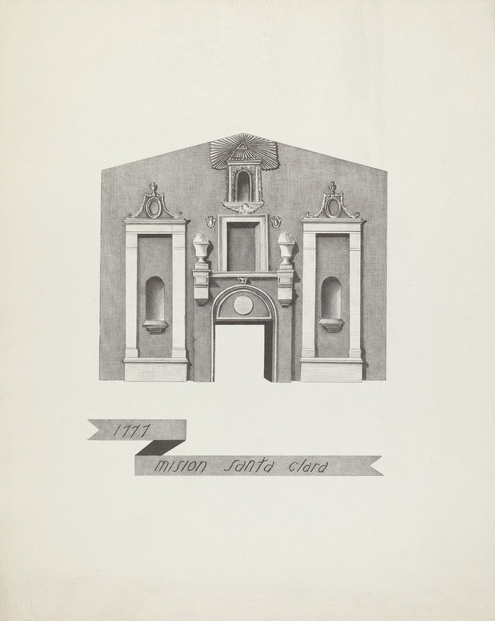 Santa Clara Mission av James Jones