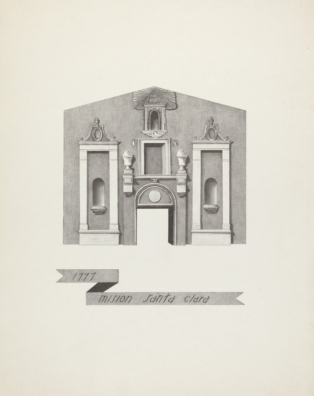 Santa Clara Mission av James Jones