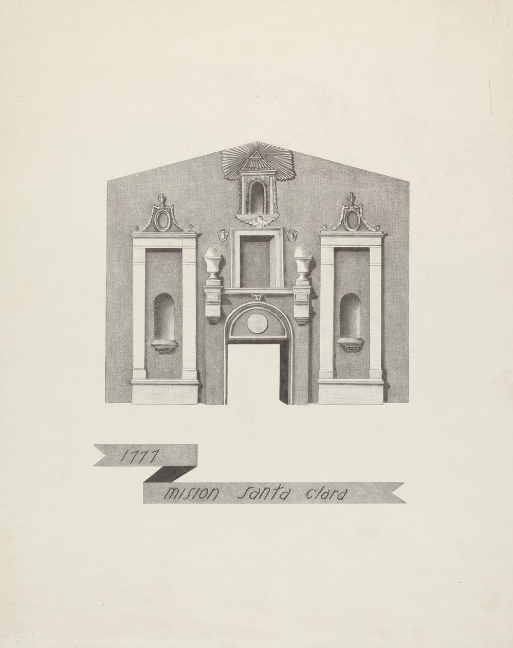 Santa Clara Mission av James Jones