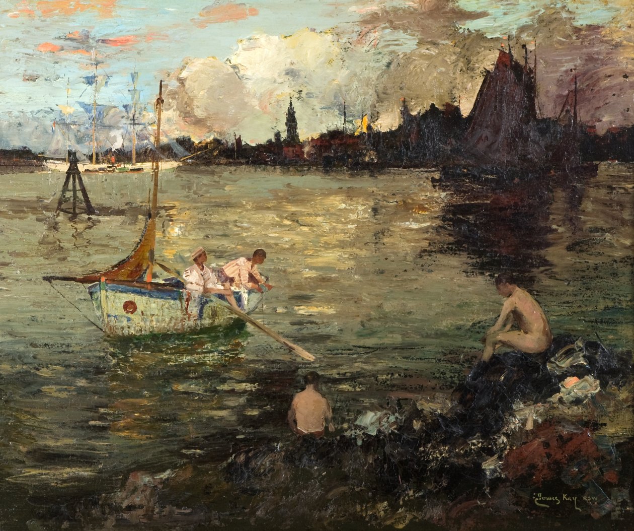 I kvällens glädje av James Kay