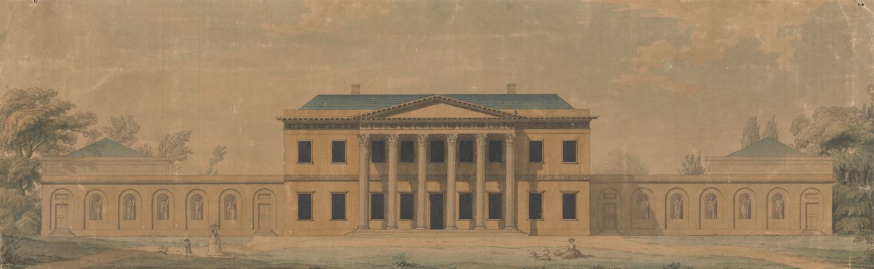 Design för ett hus på landet av James Lewis